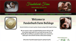 Desktop Screenshot of funderburkfarm.com